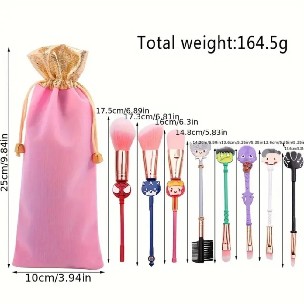 Marvel Avengers Makeup Brush Set
